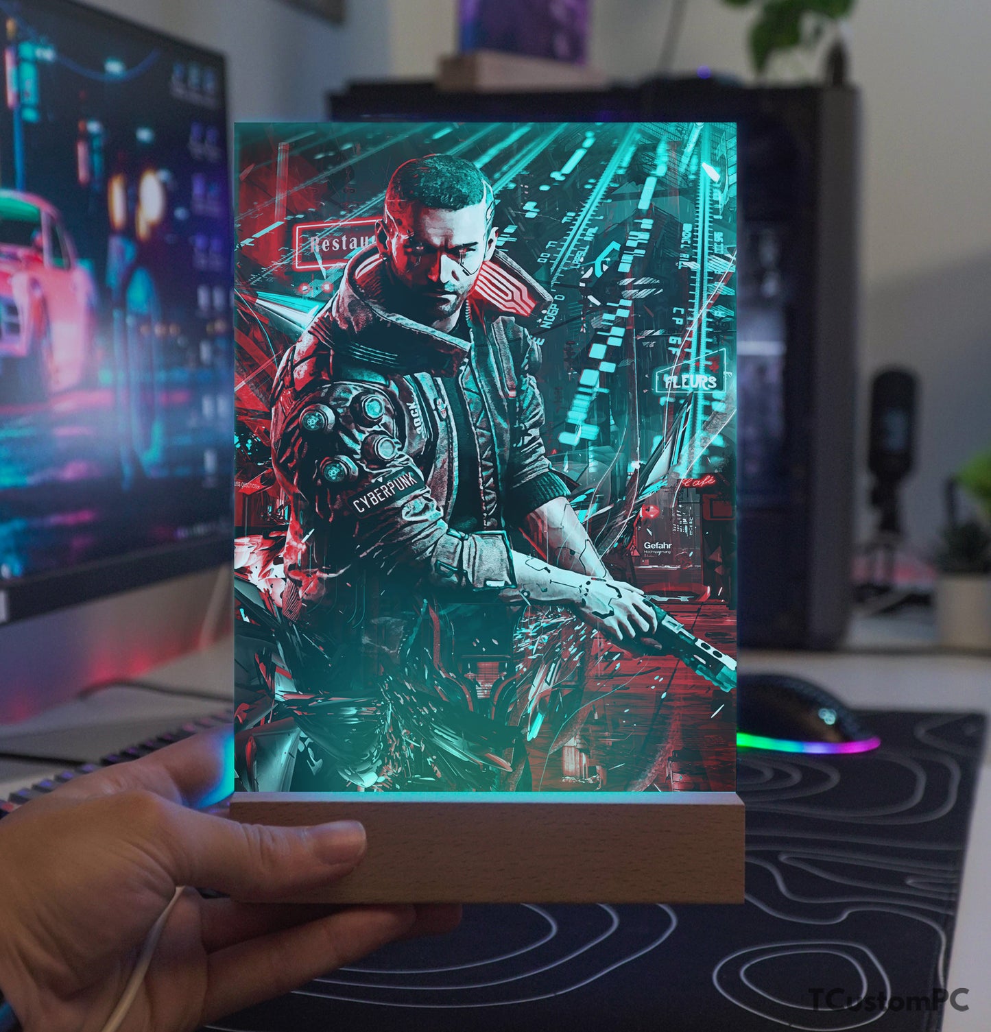 TC-Lamp Cyberpunk 2077 vetorial