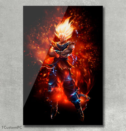 Pintura de Dragon Ball, Goku S