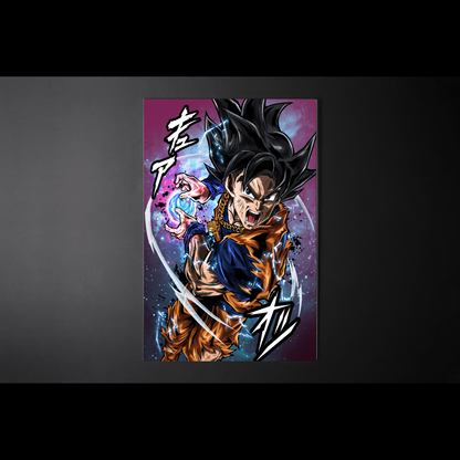 Wall Art Dragon Ball, Ultra Instinct Goku