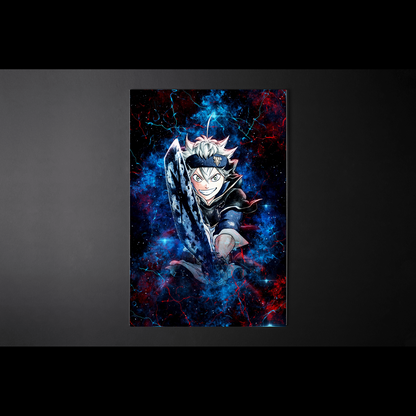 Quadro de parede Galaxy Style 13 Asta Black Clover