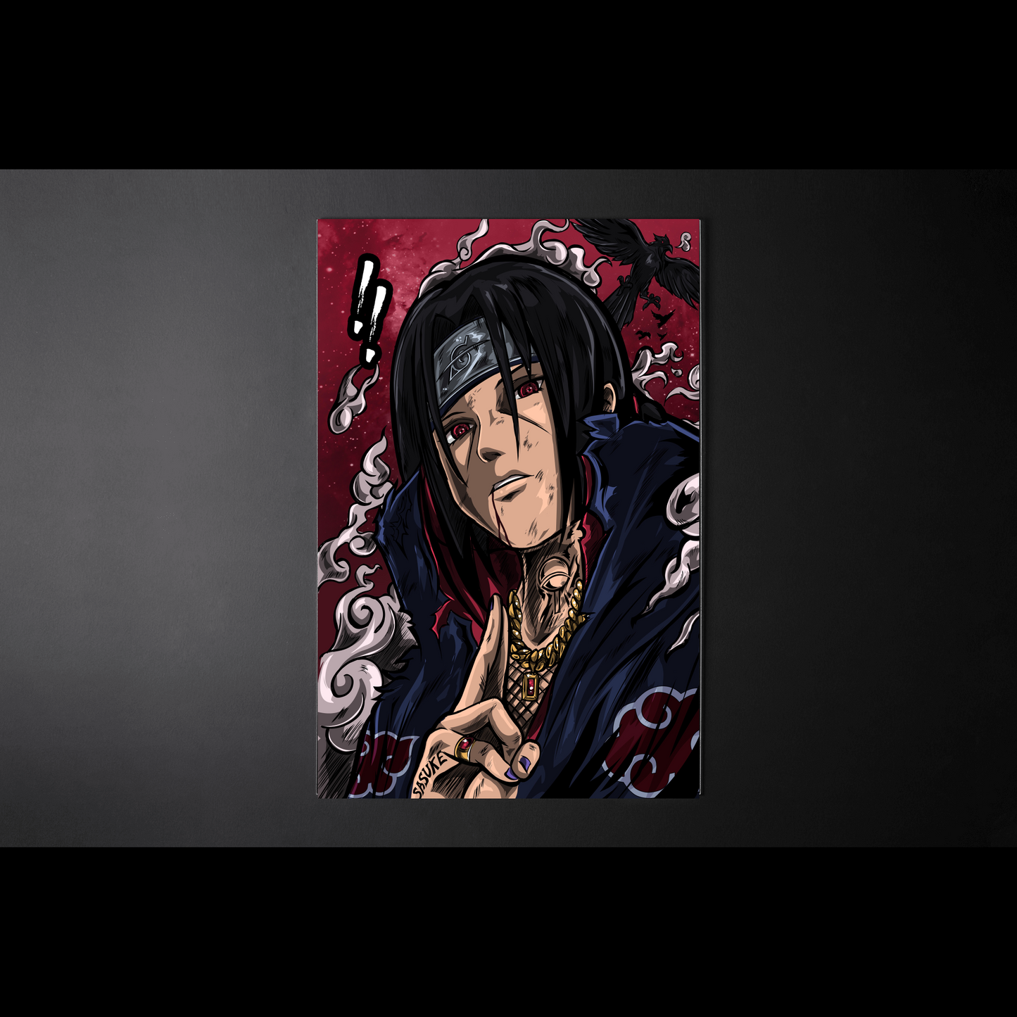 Wall Art de Itachi, Naruto