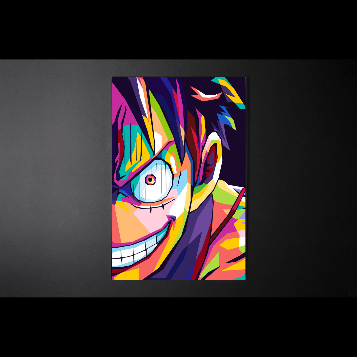 Wall Art Luffy Zoro 2 Colorfull