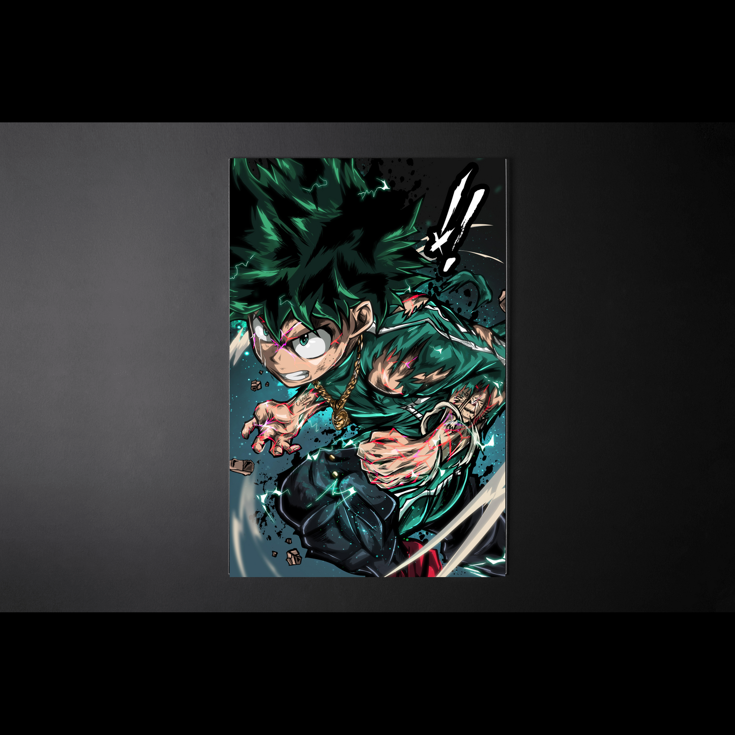 Wall Arts My Hero Academy, Deku