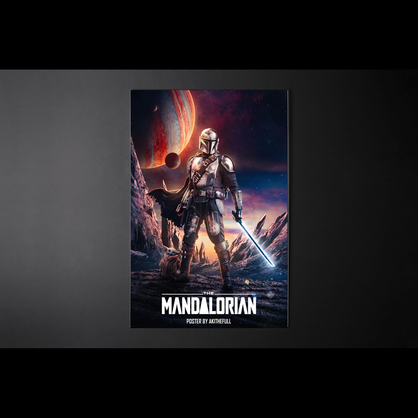 Wall Art The Mandalorian Season 3 Poster x2