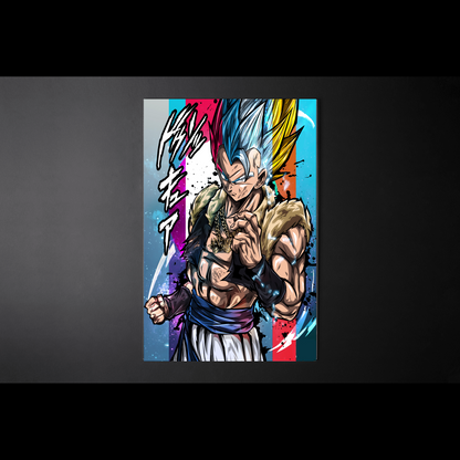 Wall Art Dragon Ball, Gogeta all Forms