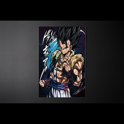 Wall Art Dragon Ball, Gogeta Ultra