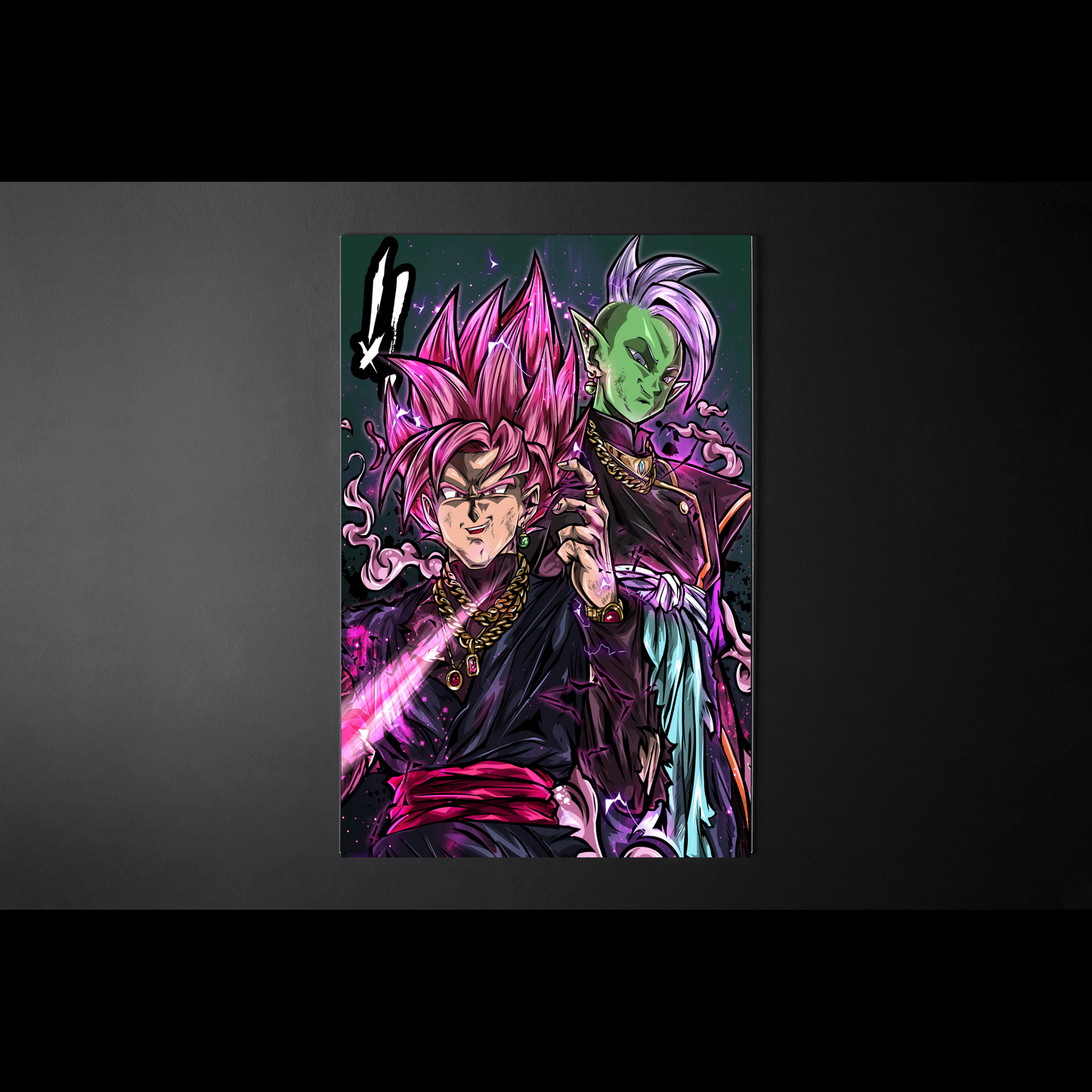 Wall Art Dragon Ball, Zamasu Black