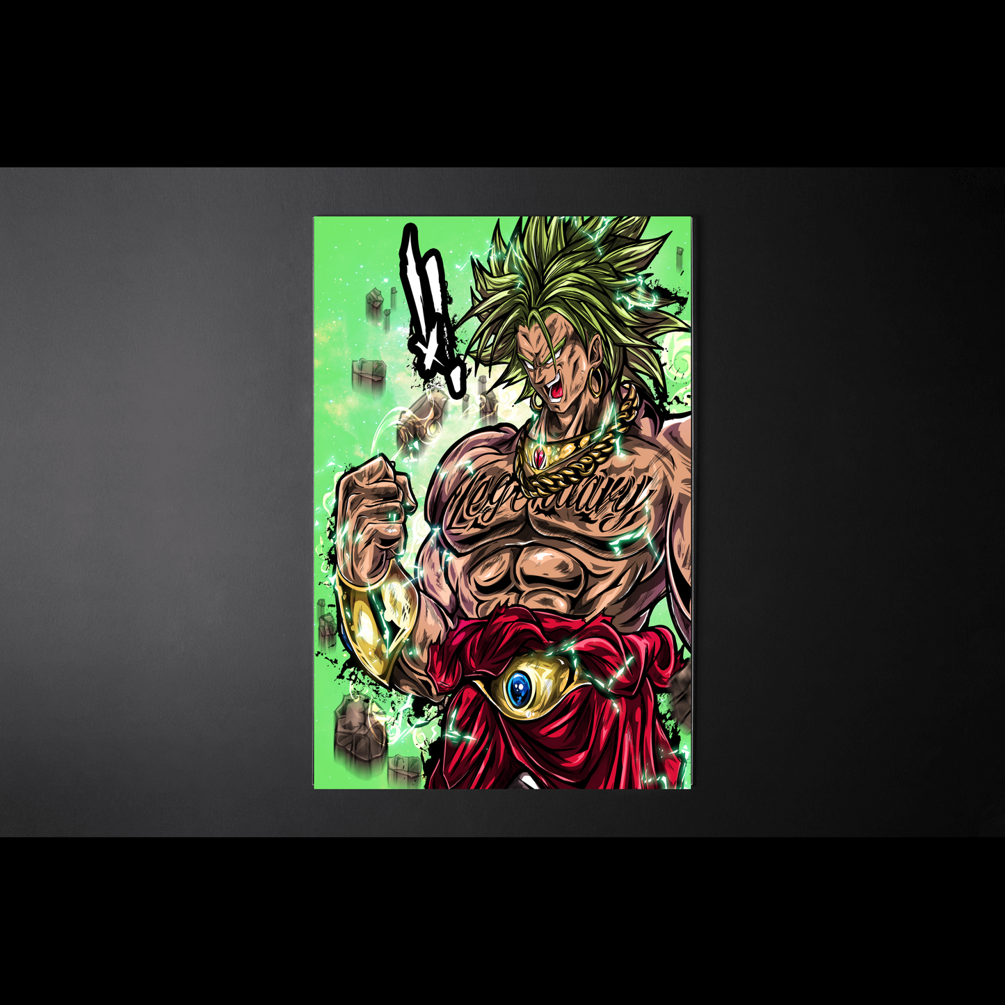 Wall Art Dragon, Ball Broly