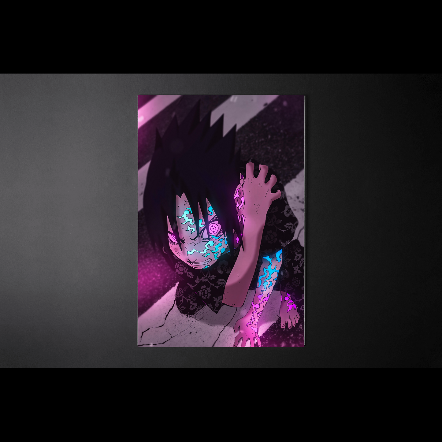 Wall Art Sasuke Uchiha Naruto