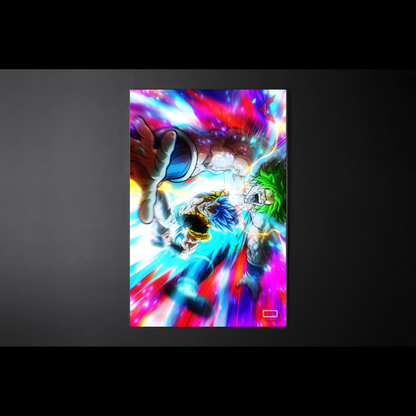 Wall Art Broly Vs Gogeta BatmanDrew_