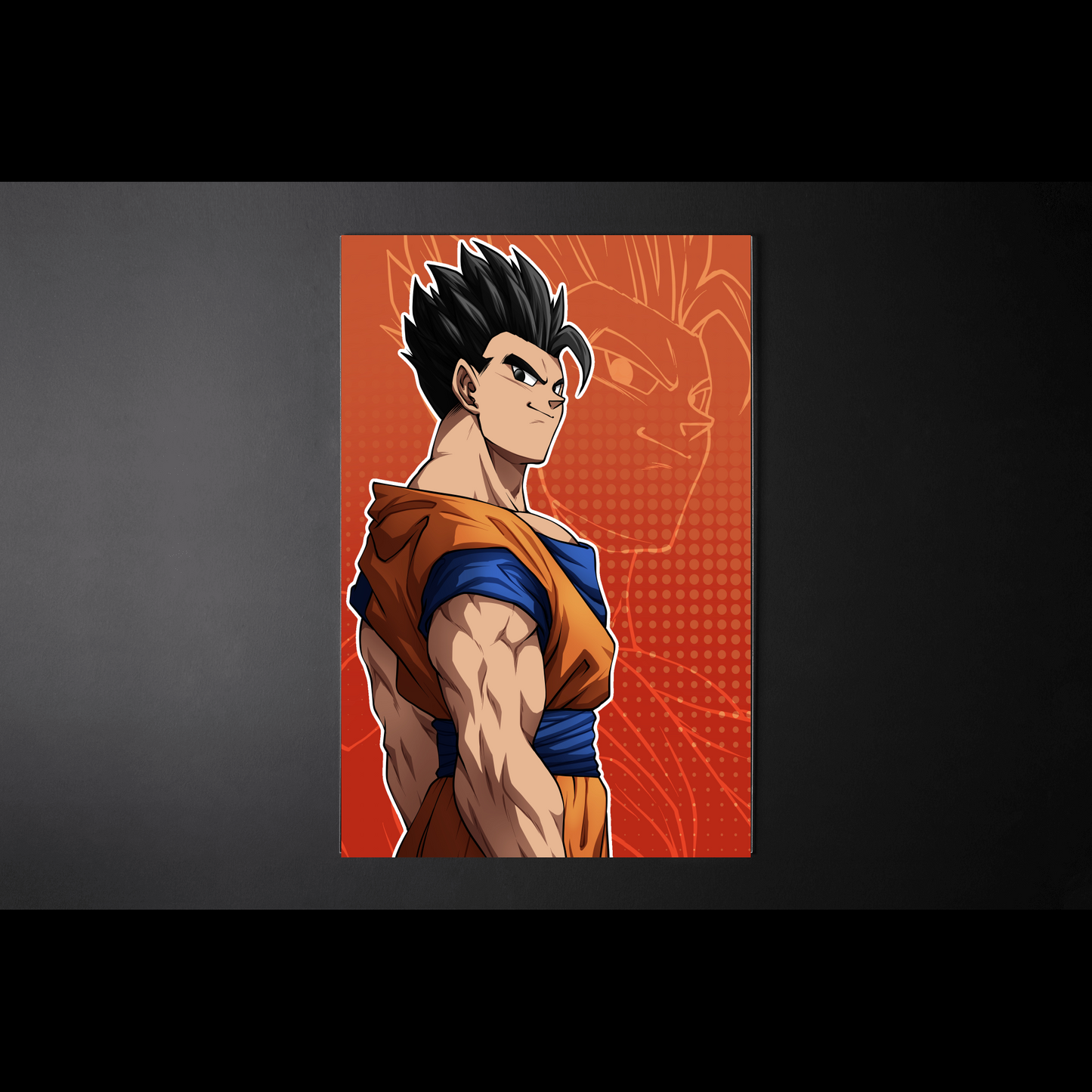 Wall Art Gohan-Manga Redraw