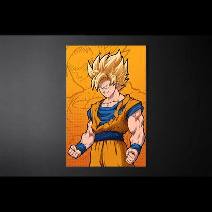 Wall Art Goku SSJ 1 DB