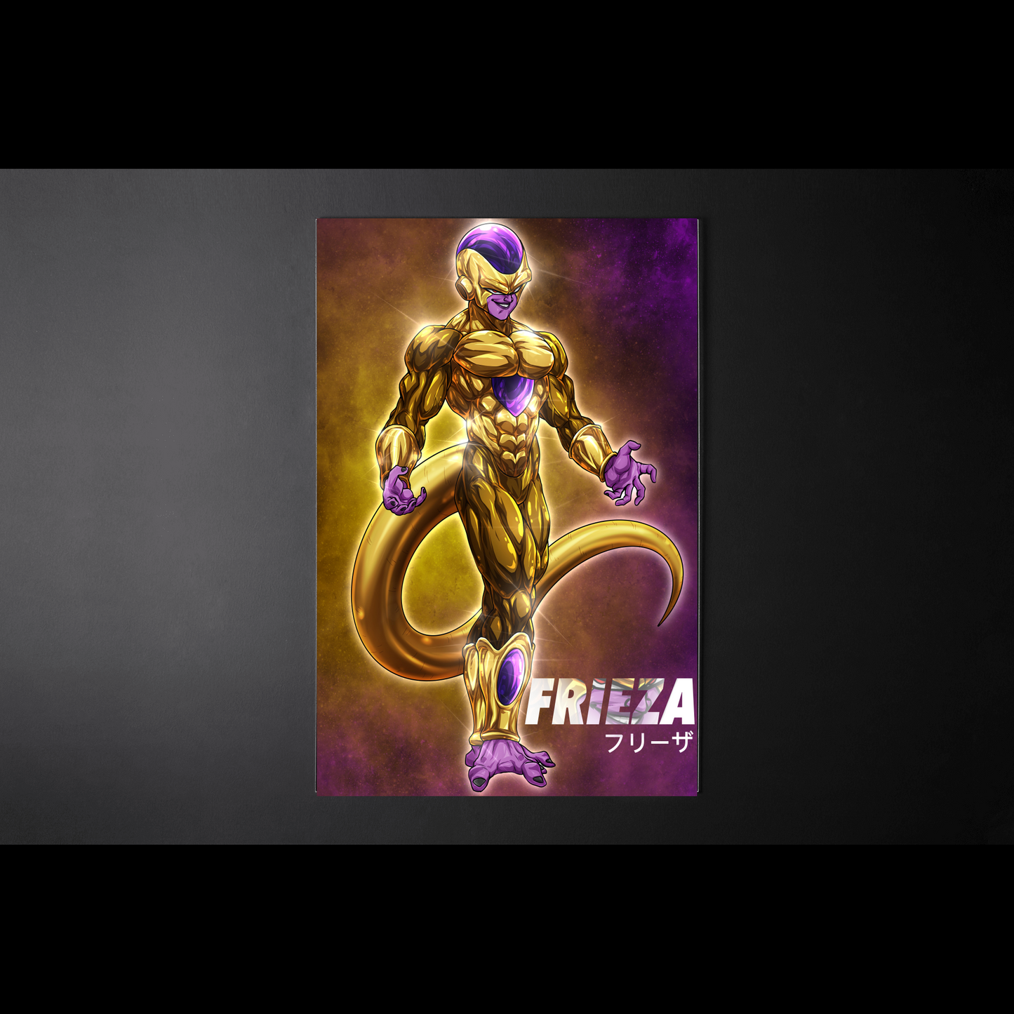 Wall Art Golden Frieza 1 DB