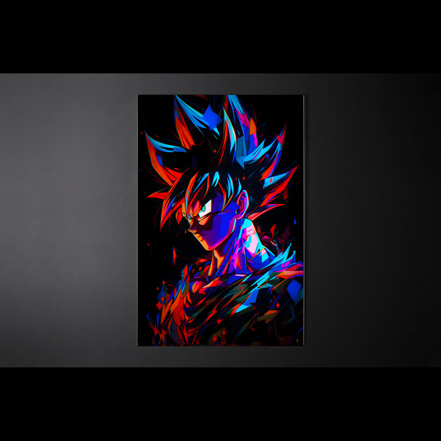 Wall Art Colorfull SonGoku_1