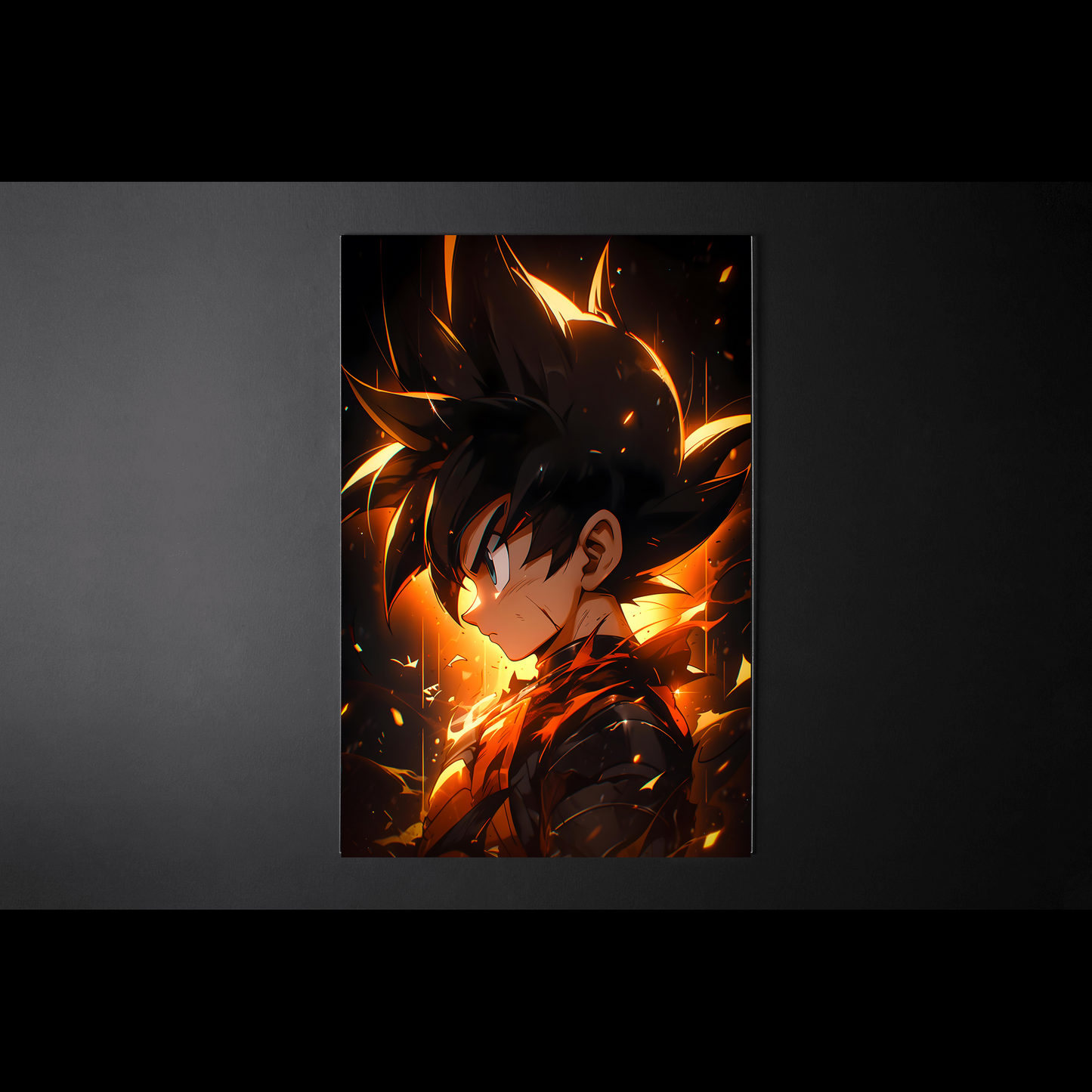 Wall Art Goku Brightned