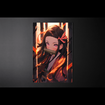 Wall Art Nezuko Kimetsu No Yaiba