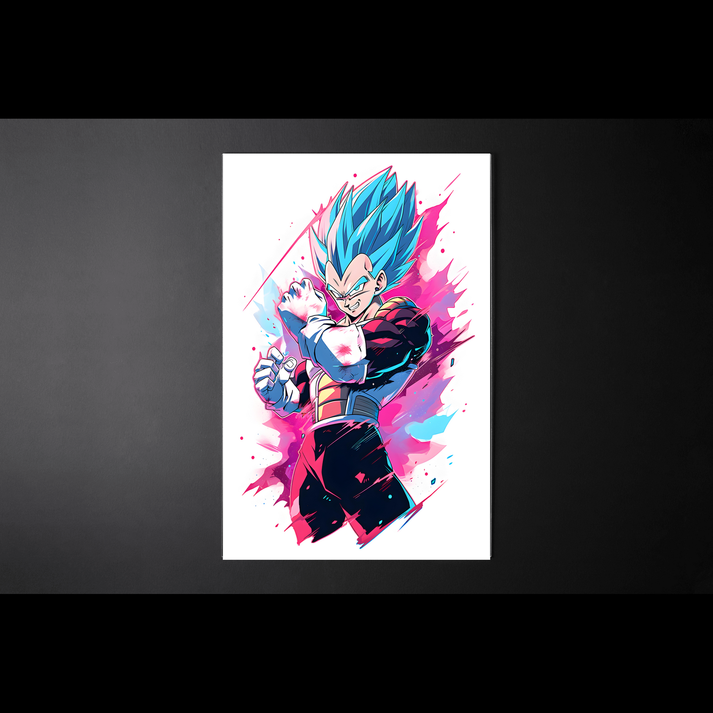 Wall Art Vegeta Colorful