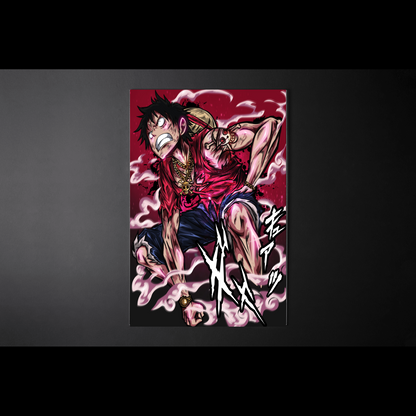 Wall Art de One piece, luffy "King of the Pirates"