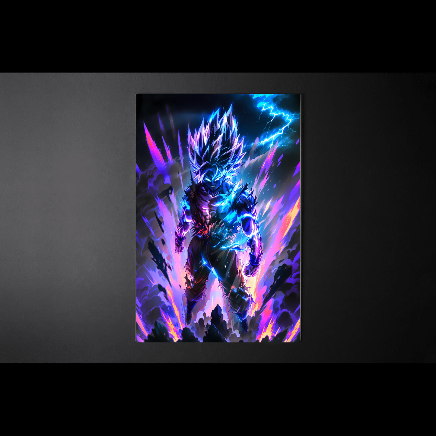 Wall Art ultimate goku rage