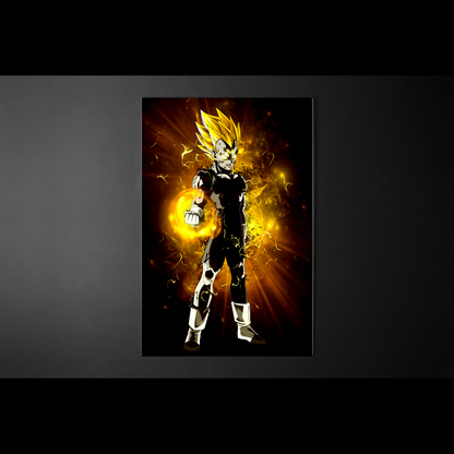 Wall Art Vegeta Majin