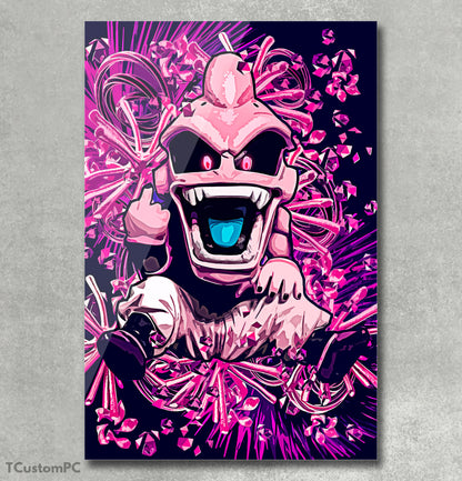 Dragon Ball painting, Kidbuu