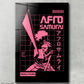 Cuadro Afro Samurai, Street style