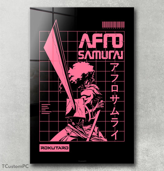 Cuadro Afro Samurai, Street style