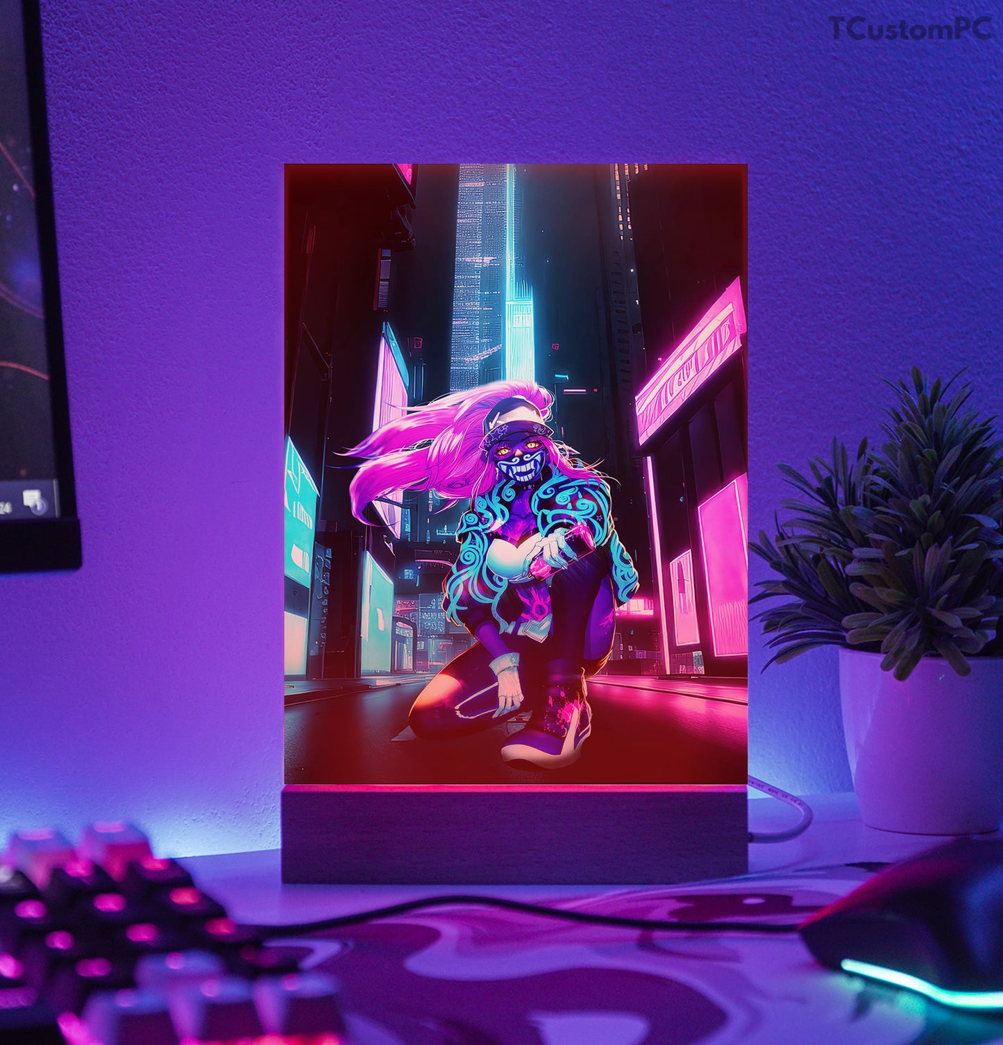 TC-Lamp Akali-Street-neon-League-of-Legends