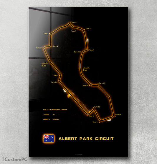 Cuadro Albert Park Circuit