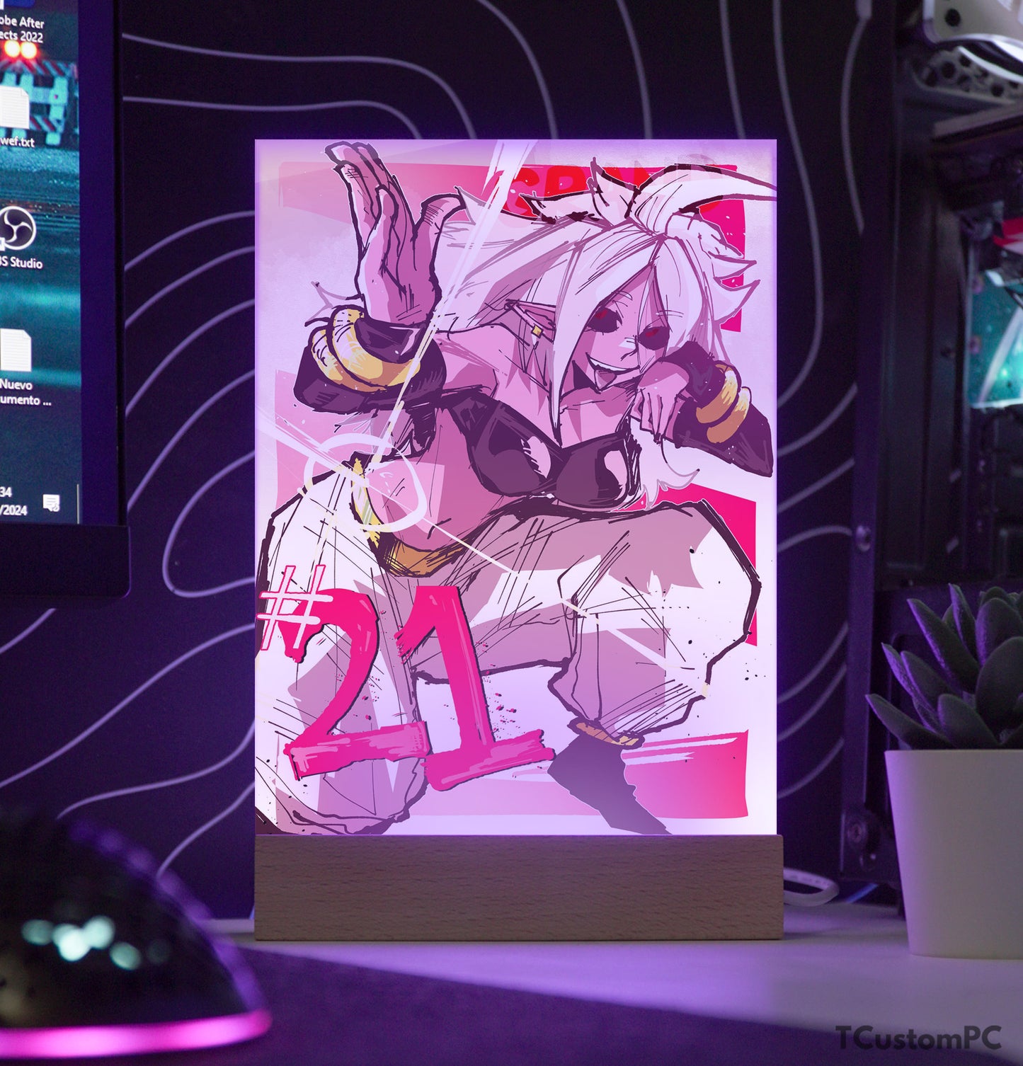 TC-Lamp Android 21 Dragon Ball