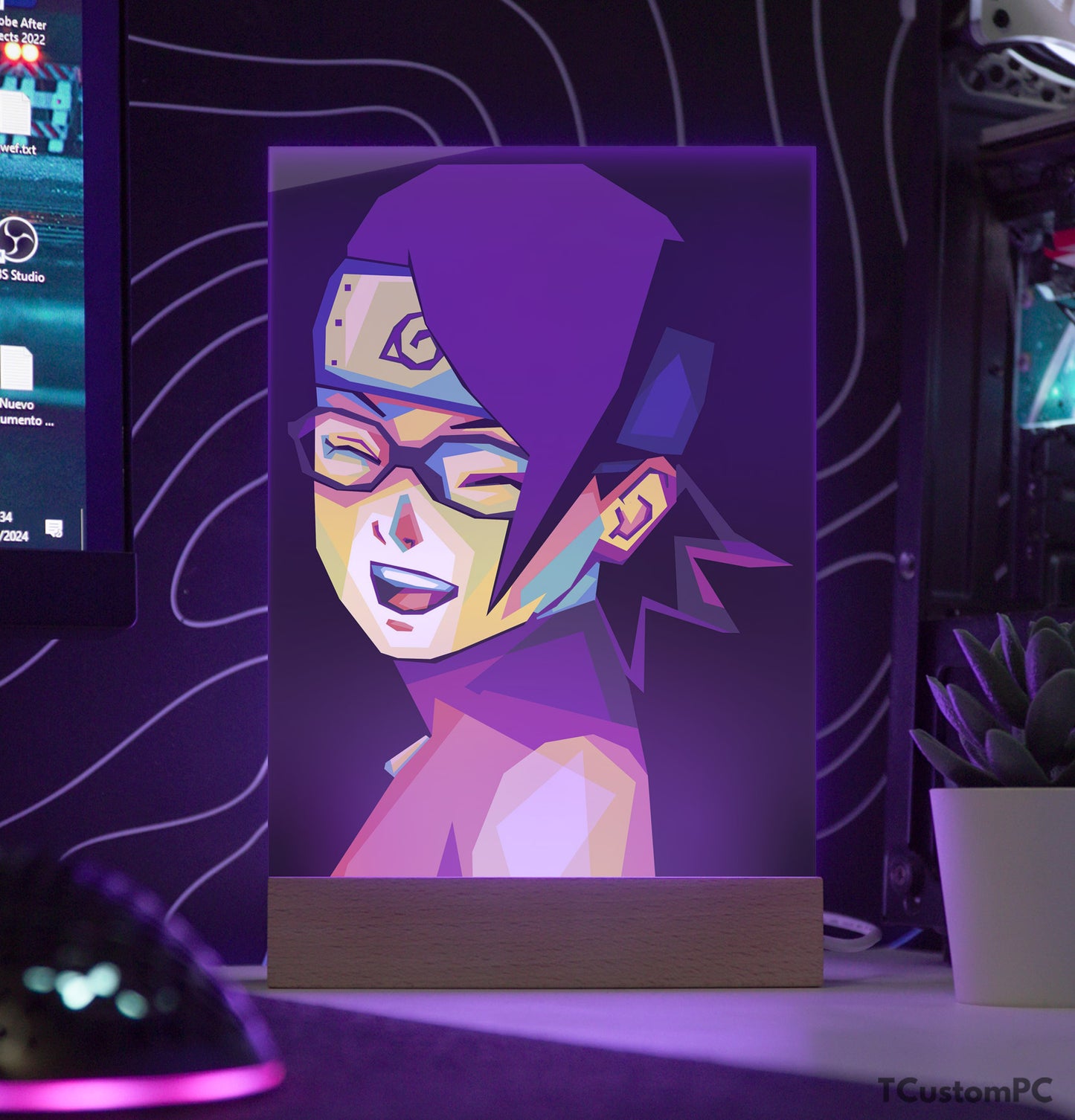 TC-Lamp Anime sarada wpap