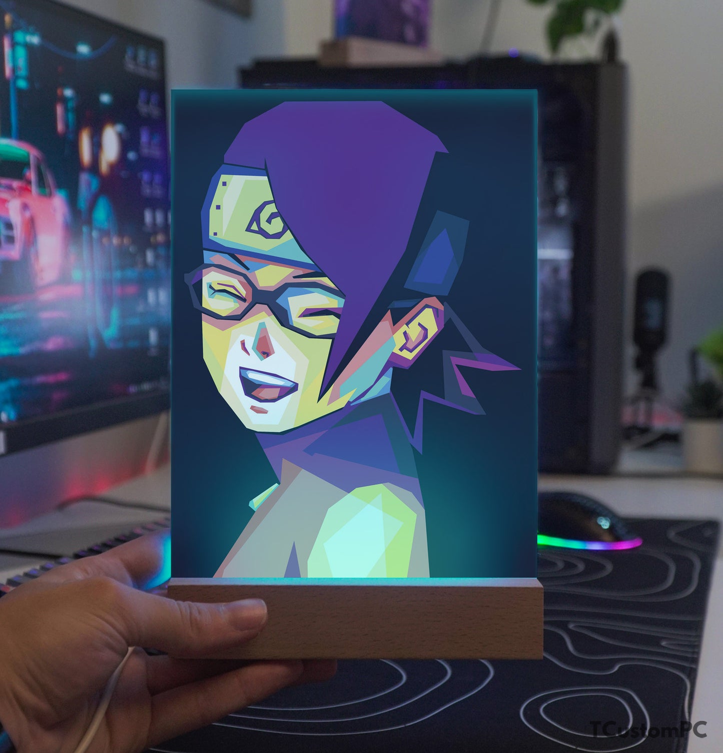 TC-Lamp Anime sarada wpap