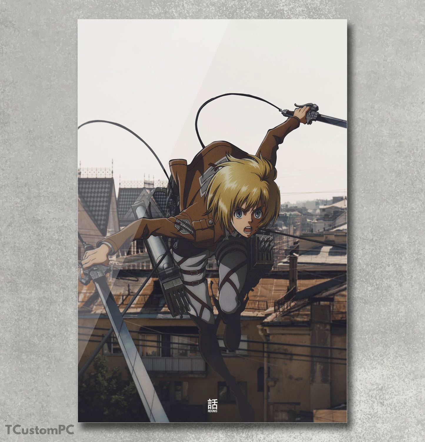 Armin Attack On Titan painting