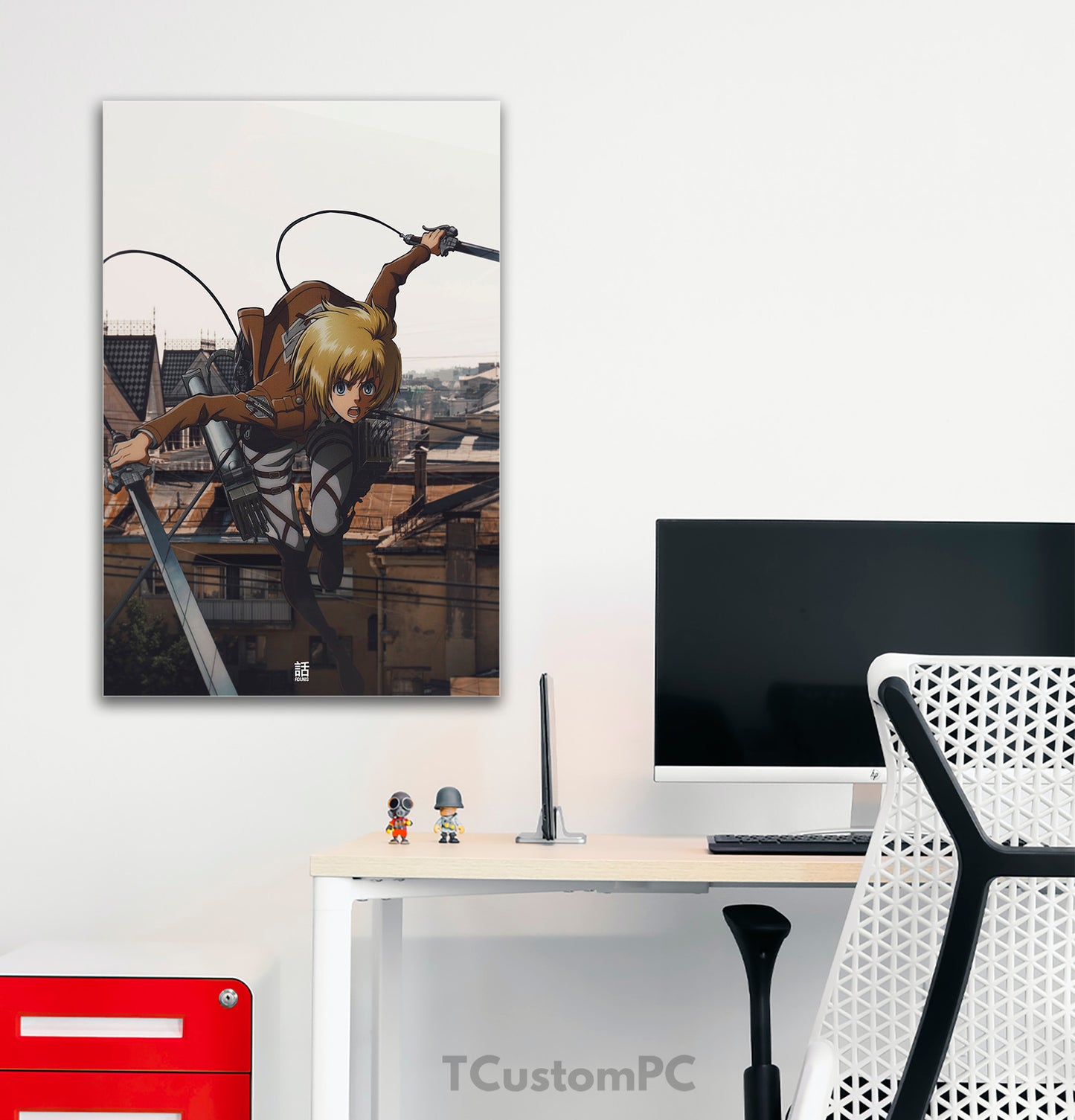 Armin Attack On Titan painting