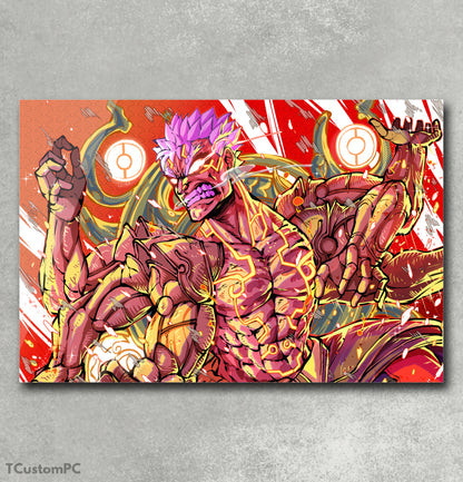 Ashura's Wrath painting