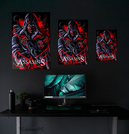 Pintura de Assassin's Creed Ezio Auditore