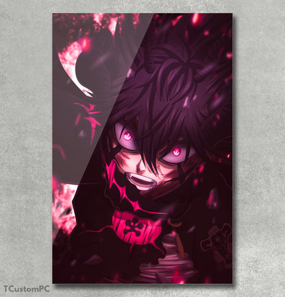 Pintura Asta Demon Black Clover