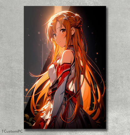 Pintura de Asuna, Sword Art Online