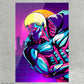 Attack on titan painting - Armored Titan 80s Retro