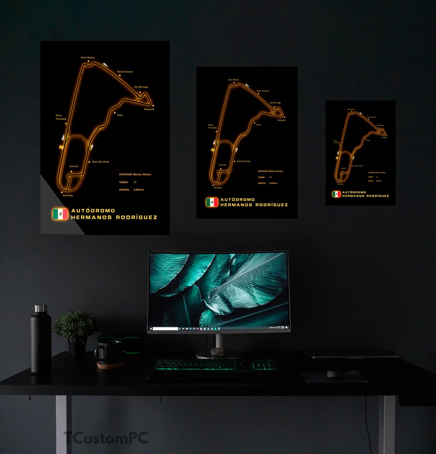 Autodromo Hermanos Circuit Circuit painting