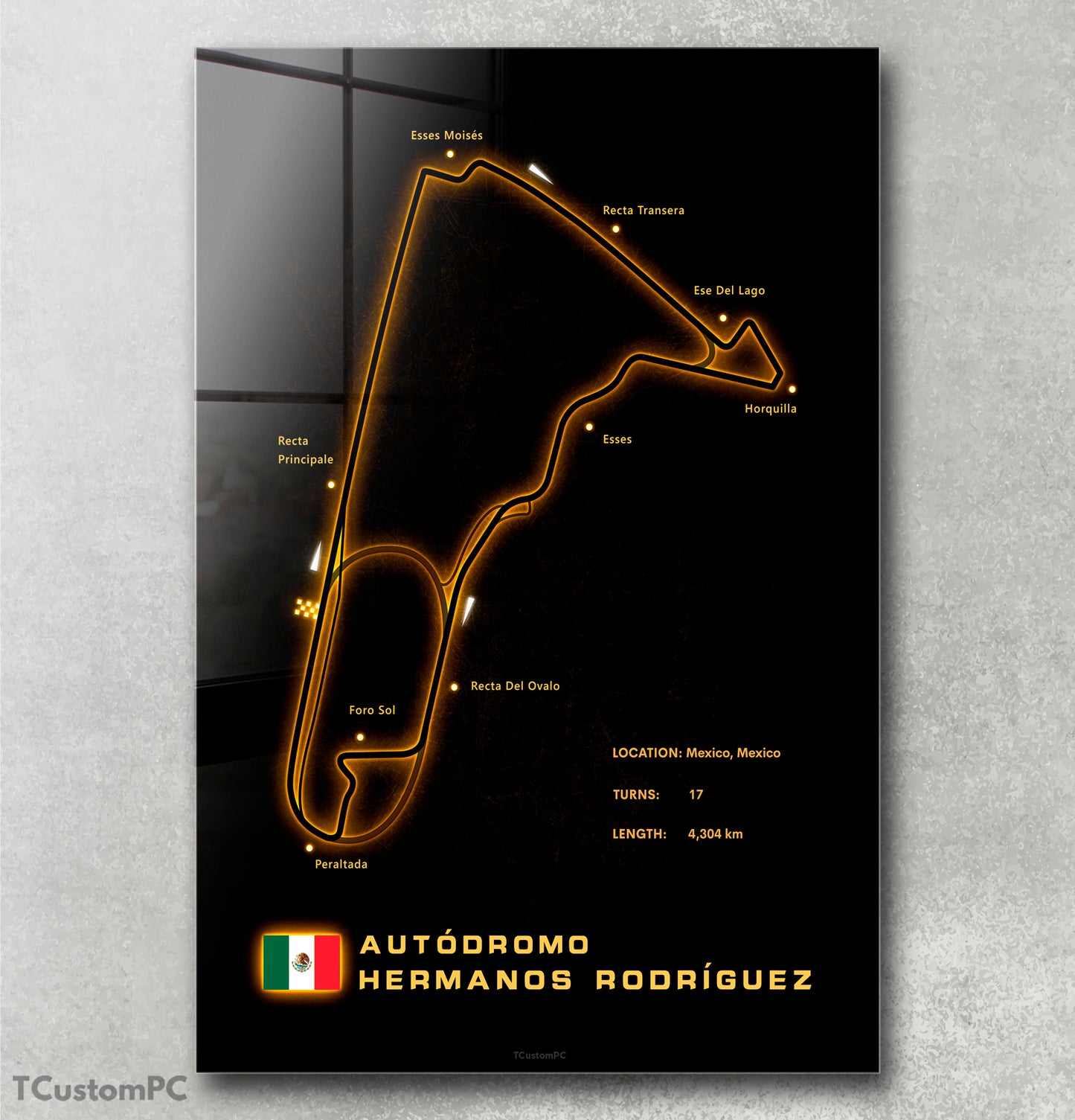 Autodromo Hermanos Circuit Circuit painting