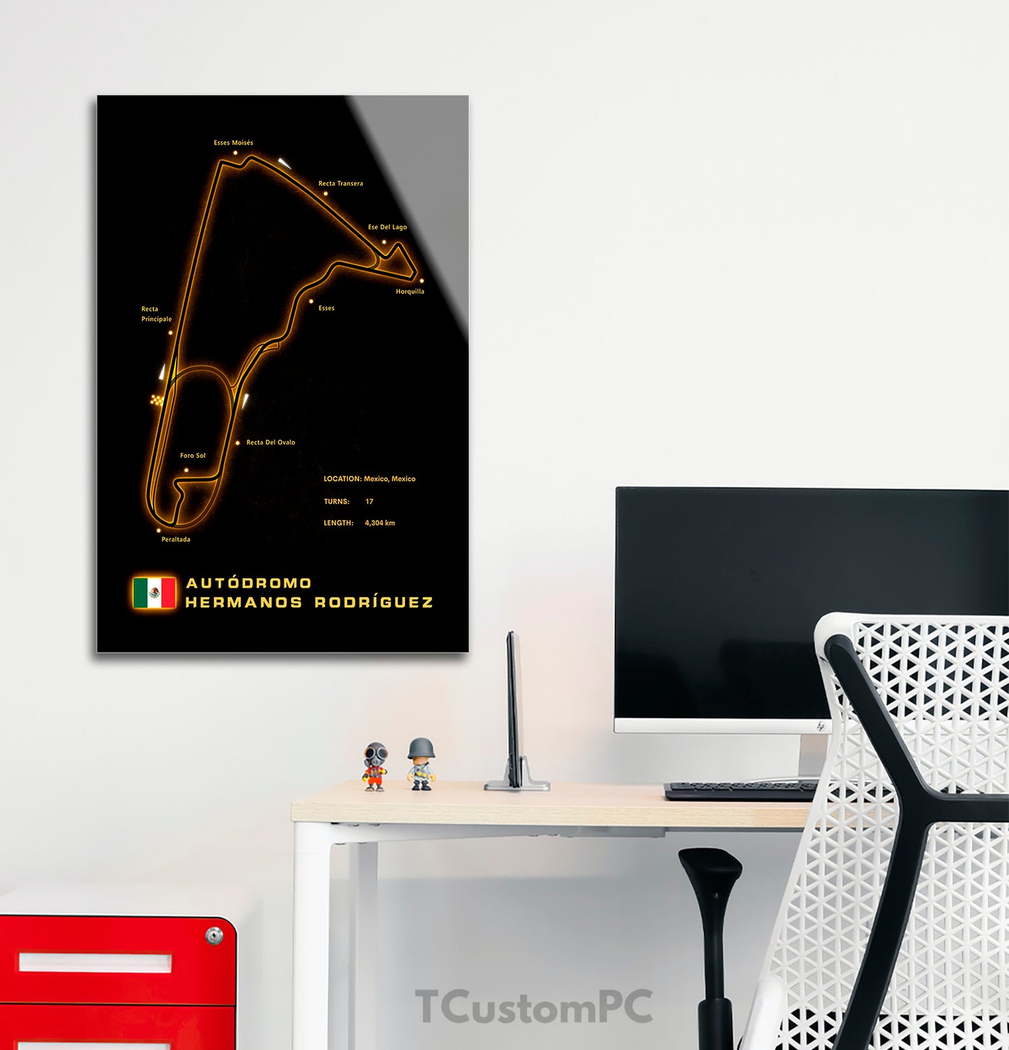 Autodromo Hermanos Circuit Circuit painting