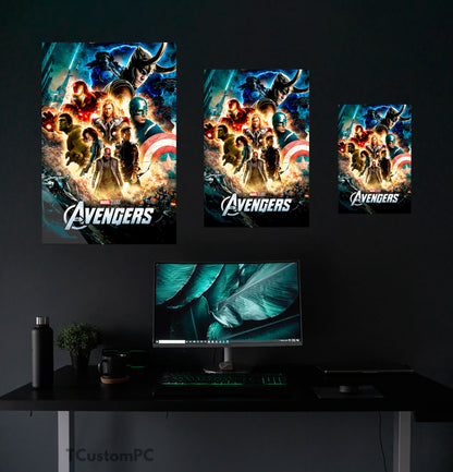 Pintura dos Vingadores v1 - KY