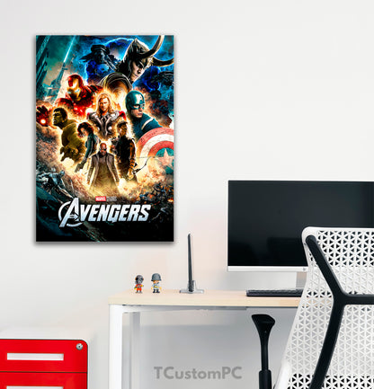 Avengers v1 painting - KY