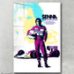 Ayrton Senna 1 quadro