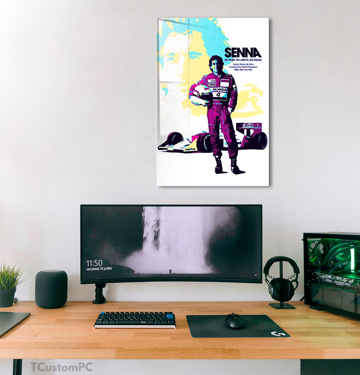 Ayrton Senna 1 quadro