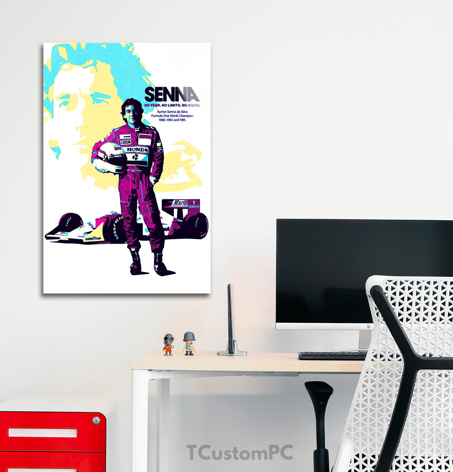 Ayrton Senna 1 quadro