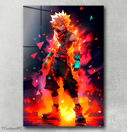 Bakugo radiance painting