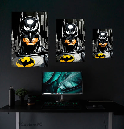 Bat-man painting