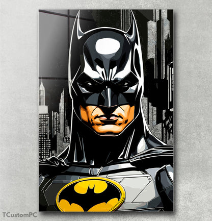 Bat-man painting